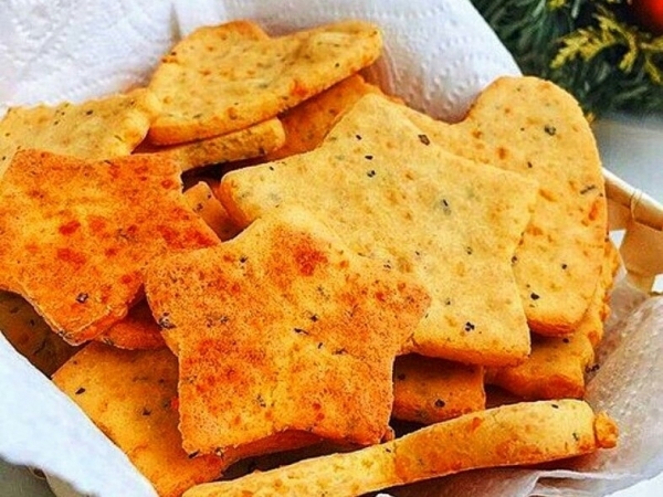 Сырное печенье